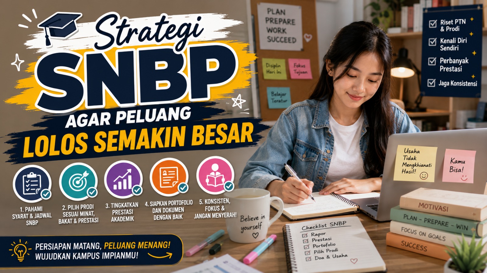 Strategi SNBP agar Peluang Lolos Semakin Besar