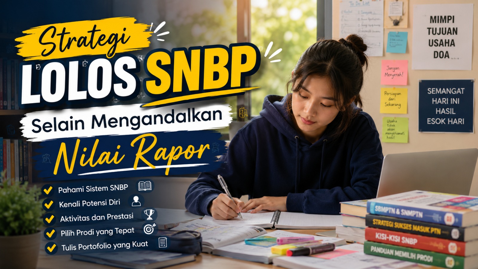 Strategi Lolos SNBP Selain Mengandalkan Nilai Rapor
