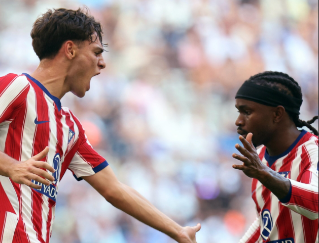 Atletico Madrid Menang 1-2, Los atas Marseille Rojiblancos Comeback di Laga Pramusim