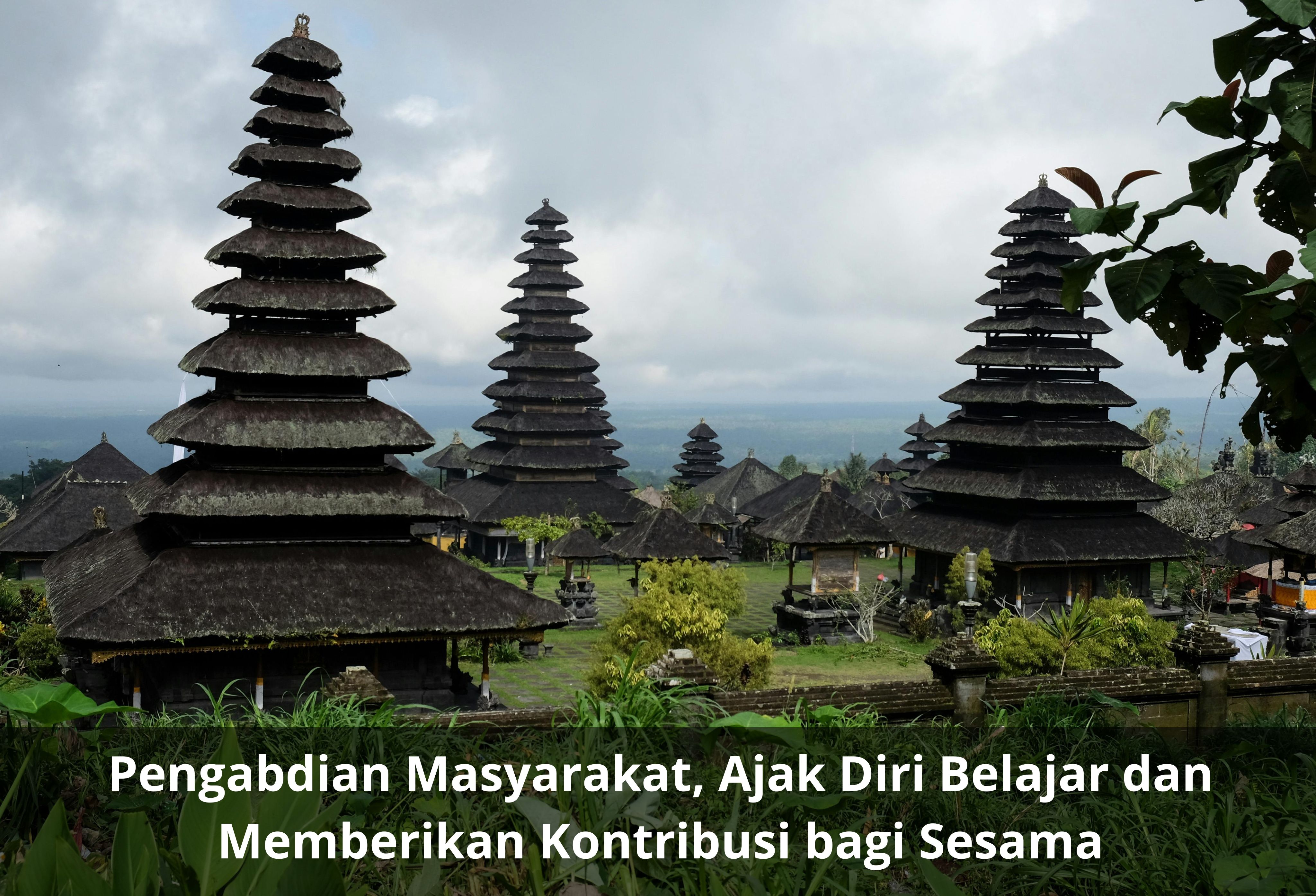 Pengabdian Masyarakat, Ajak Diri Belajar dan Memberikan Kontribusi bagi Sesama