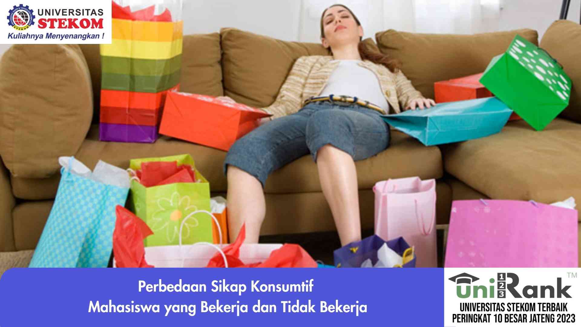 Perbedaan Sikap Konsumtif Mahasiswa yang Bekerja dan Tidak Bekerja