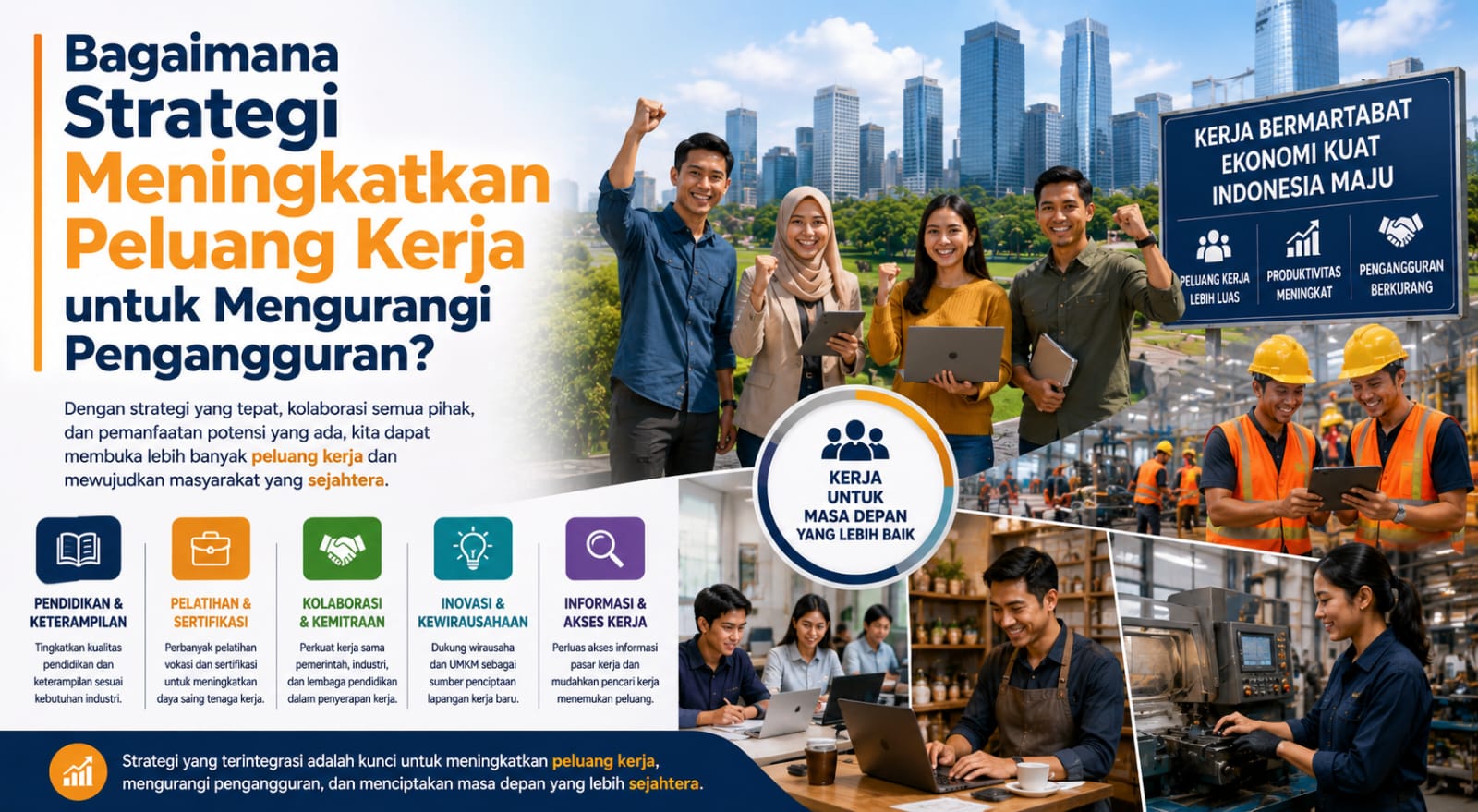 Bagaimana Strategi Meningkatkan Peluang Kerja untuk Mengurangi Pengangguran?