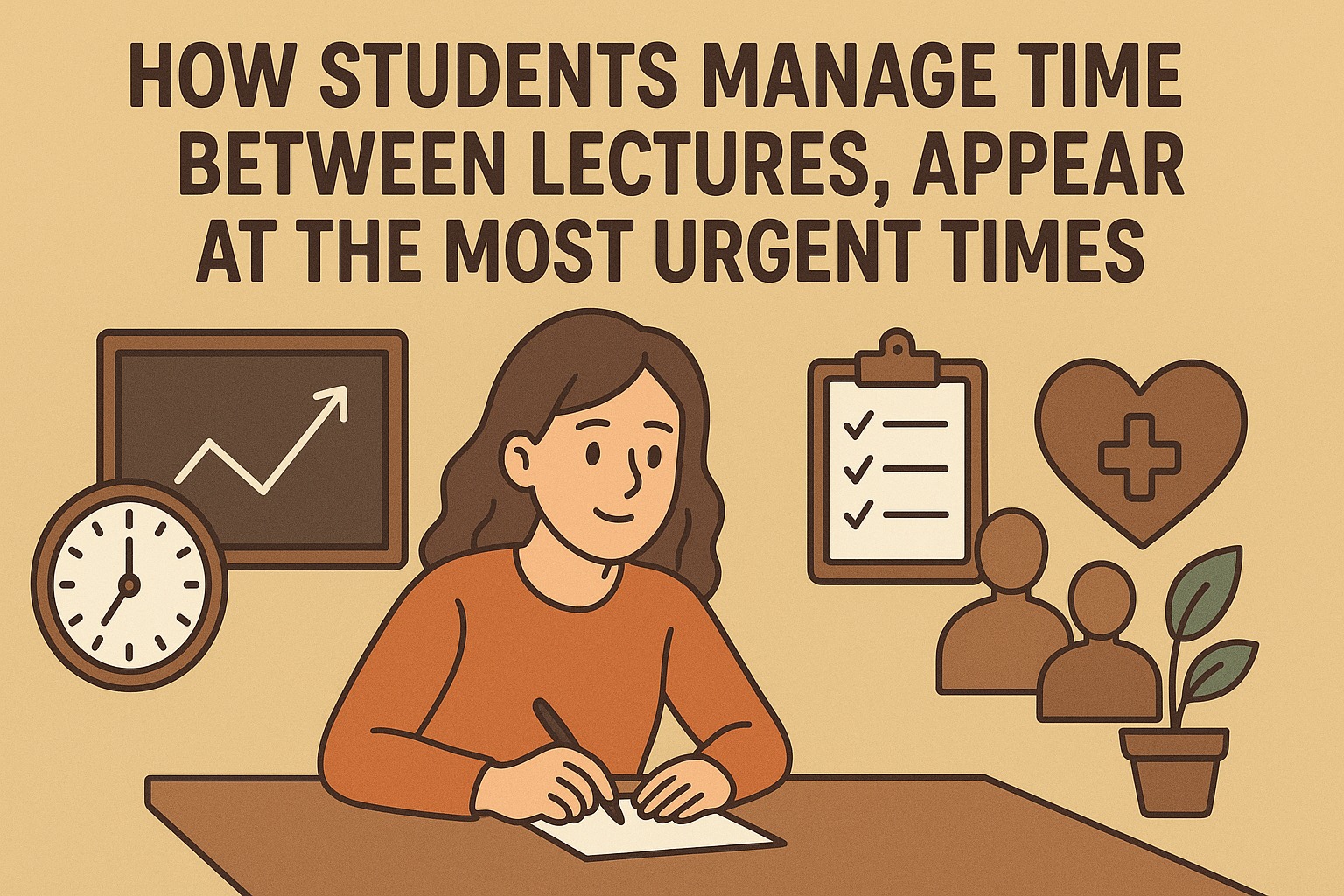How Students Manage Time Between Lectures, Organizations, and Healing