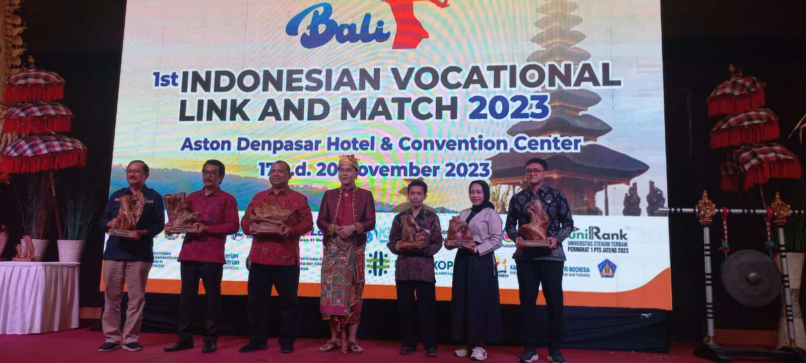 Universitas STEKOM, TopLoker.com, IHGMA Gelar Indonesian Vocational Link and Match, Wayan Koster: Majukan SMK di Bali Sesuai Kebutuhan Usaha dan Industri