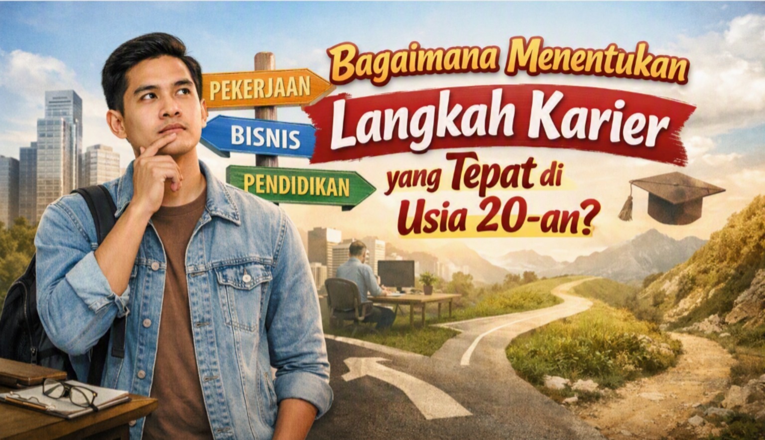 Bagaimana Menentukan Langkah Karier yang Tepat di Usia 20-an?