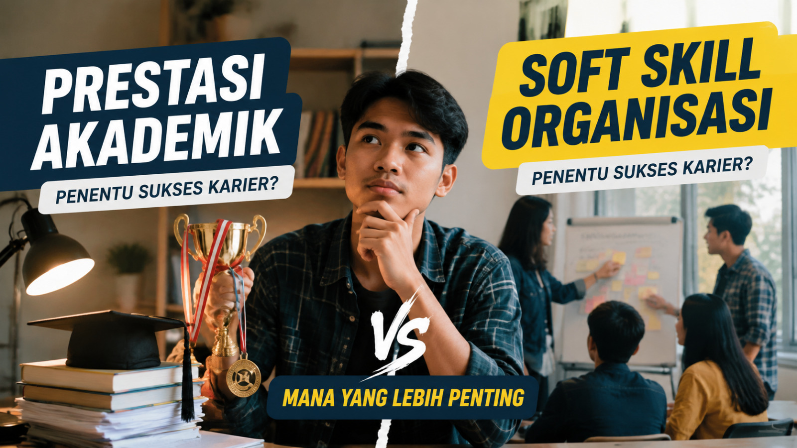 Prestasi Akademik atau Soft Skill Organisasi Penentu Sukses Karier?