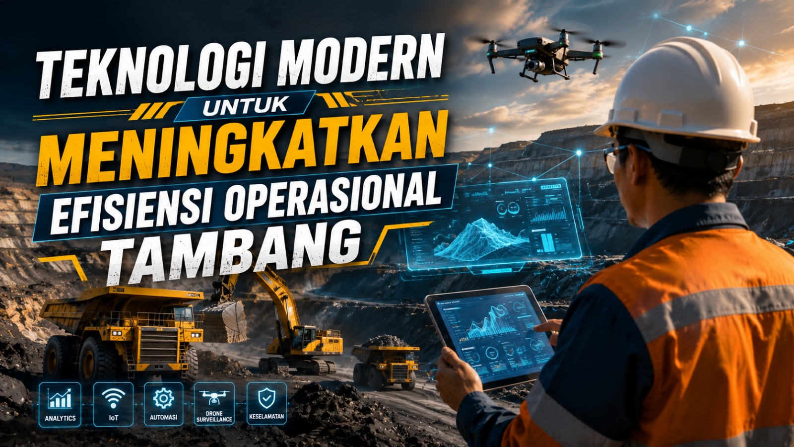 Teknologi Modern untuk Meningkatkan Efisiensi Operasional Tambang