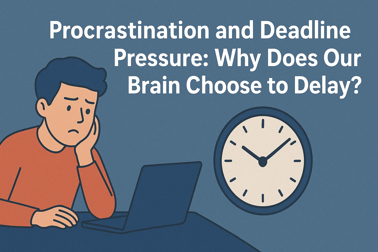 Procrastination and Deadline Pressure: Why Does Our Brain Choose to Delay?