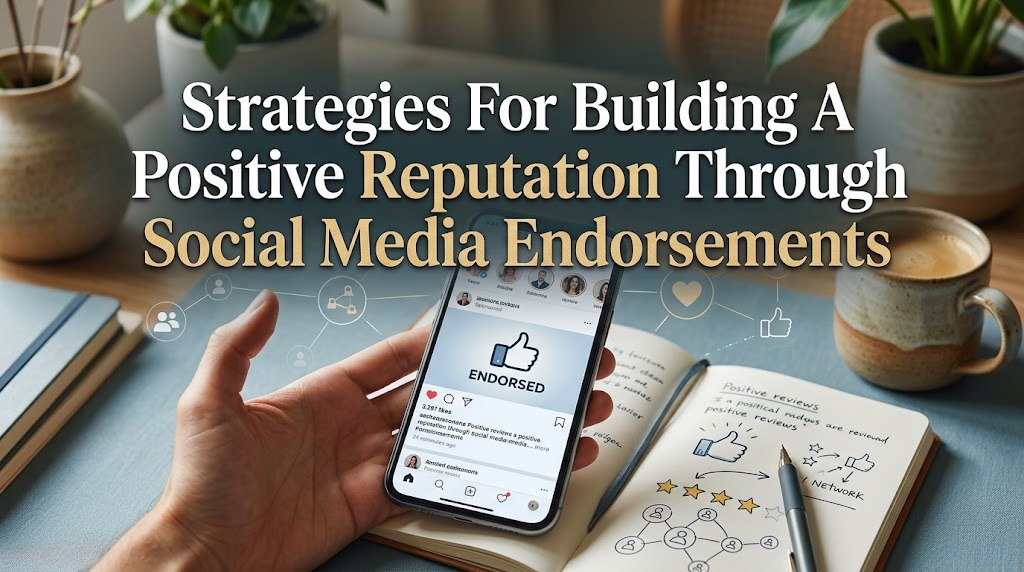 Strategies For Building A Positive Reputation Through Social Media Endorsements