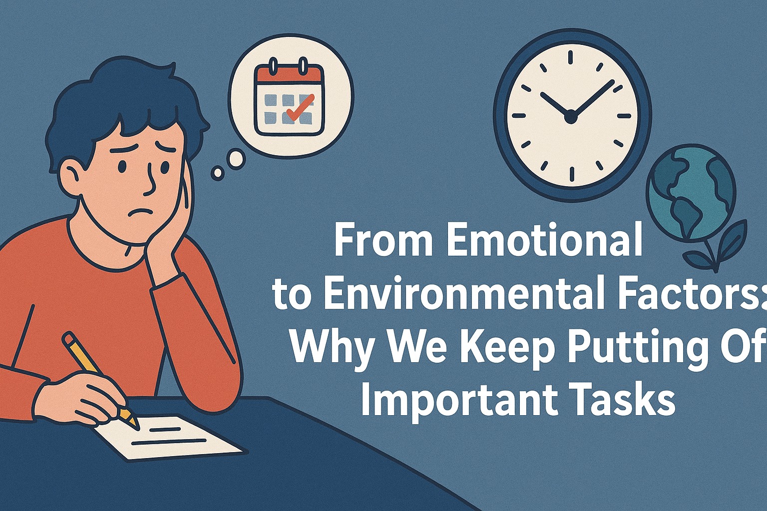 From Emotional to Environmental Factors: Why We Keep Putting Off Important Tasks