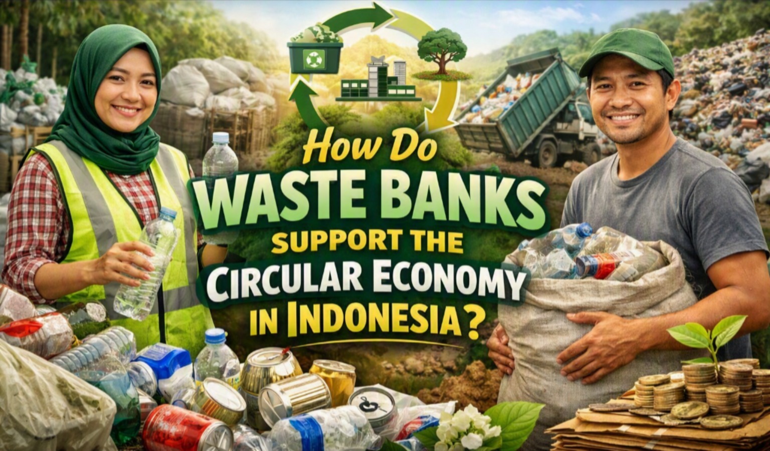 How Do Waste Banks Support the Circular Economy in Indonesia?