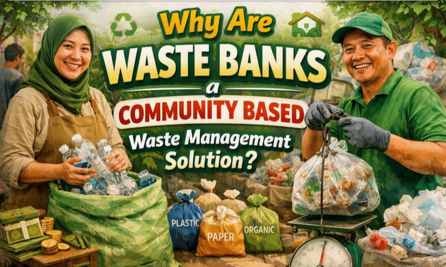 Why Are Waste Banks a Community Based Waste Management Solution?