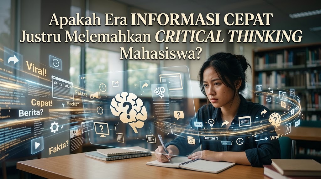 Apakah Era Informasi Cepat Justru Melemahkan Critical Thinking Mahasiswa?