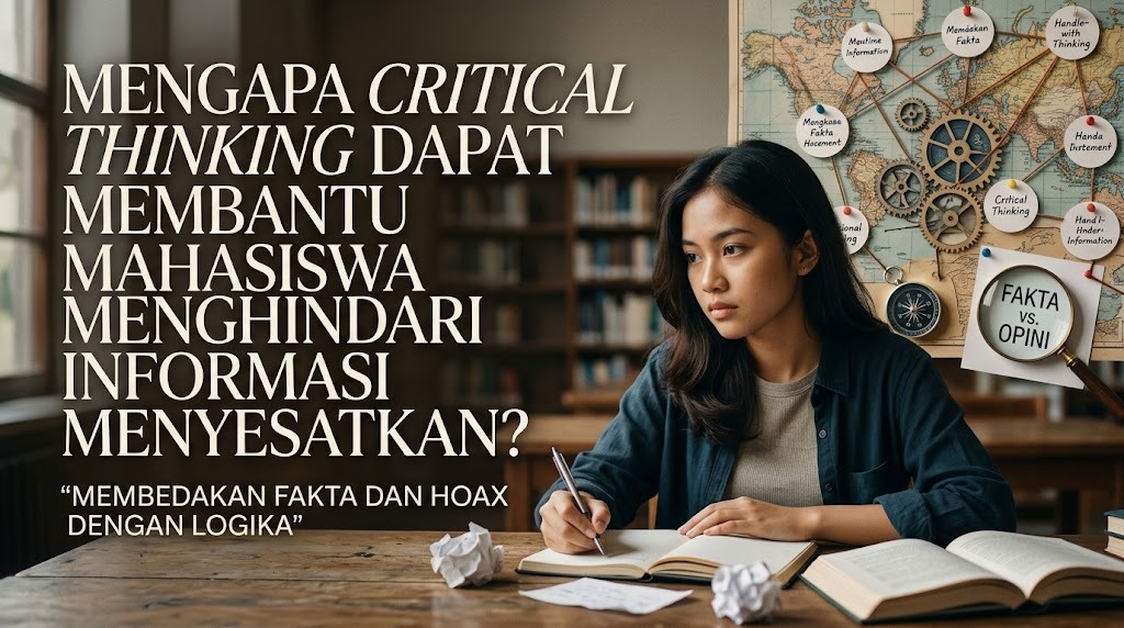 Mengapa Critical Thinking Dapat Membantu Mahasiswa Menghindari Informasi Menyesatkan?