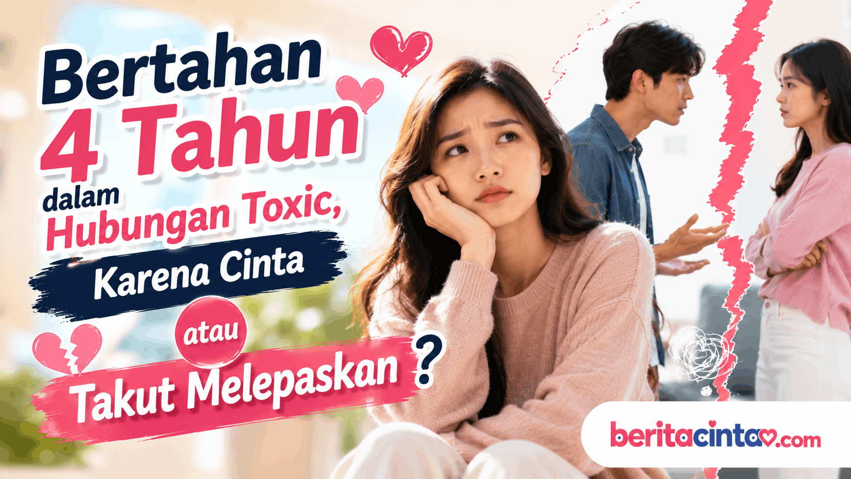 Bertahan 4 Tahun dalam Hubungan Toxic, Karena Cinta atau Takut Melepaskan?