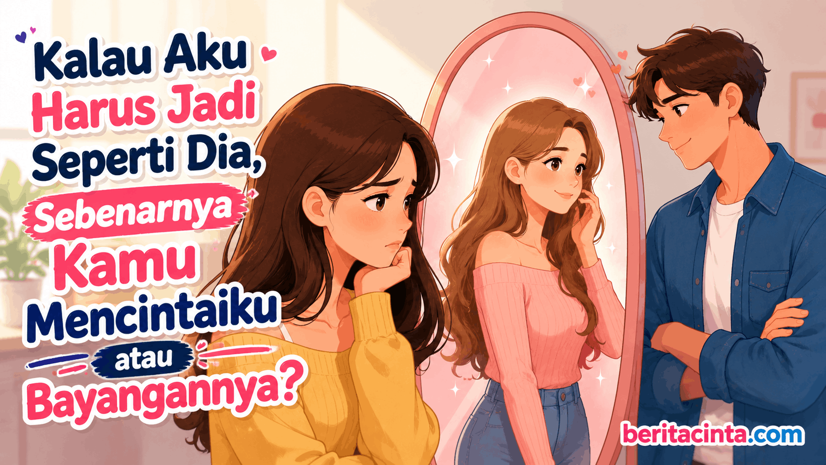 Kalau Aku Harus Jadi Seperti Dia, Sebenarnya Kamu Mencintaiku atau Bayangannya?