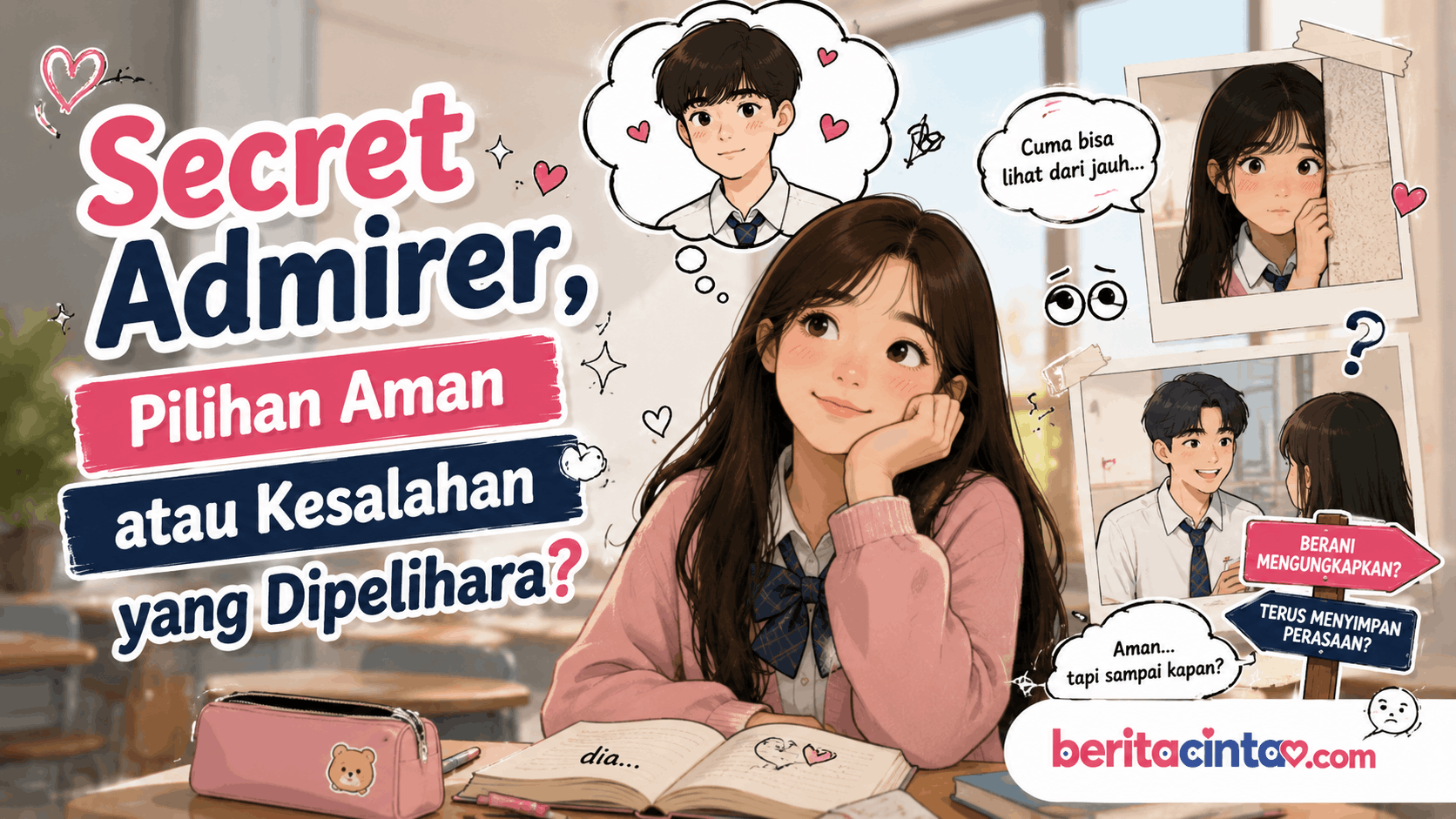 Secret Admirer, Pilihan Aman atau Kesalahan yang Dipelihara?