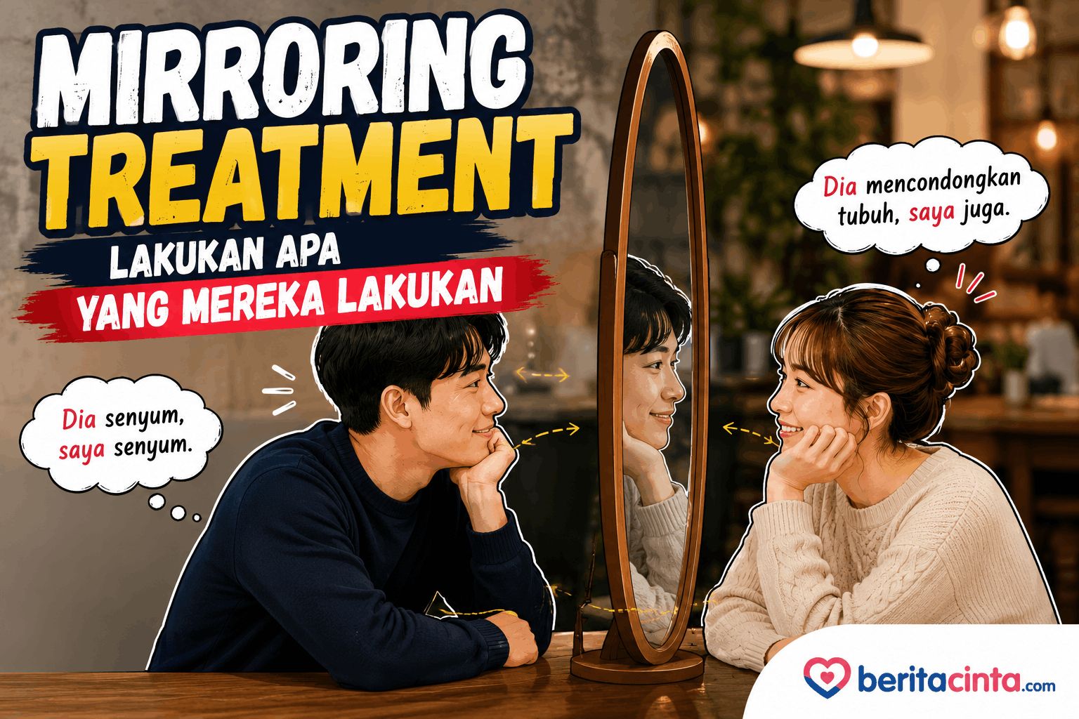 Mirroring Treatment, Lakukan Apa yang Mereka Lakukan