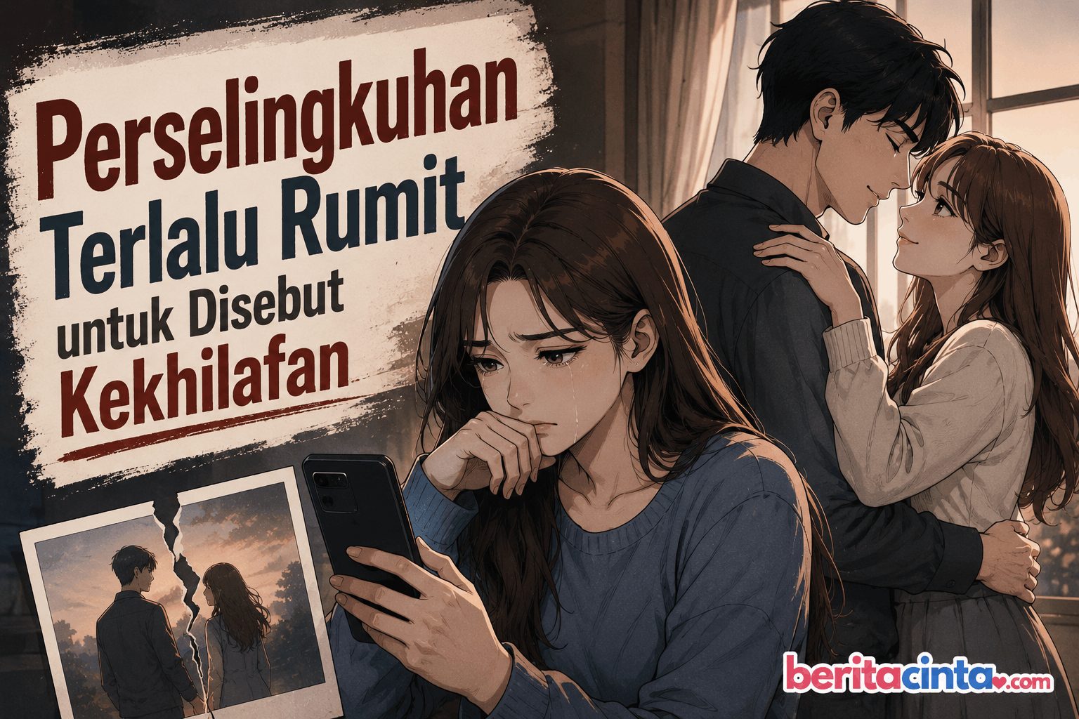 Perselingkuhan Terlalu Rumit untuk Disebut Kekhilafan