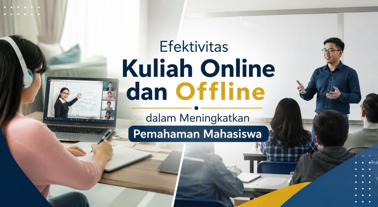 Efektivitas Kuliah Online Dan Offline Dalam Meningkatkan Pemahaman Mahasiswa