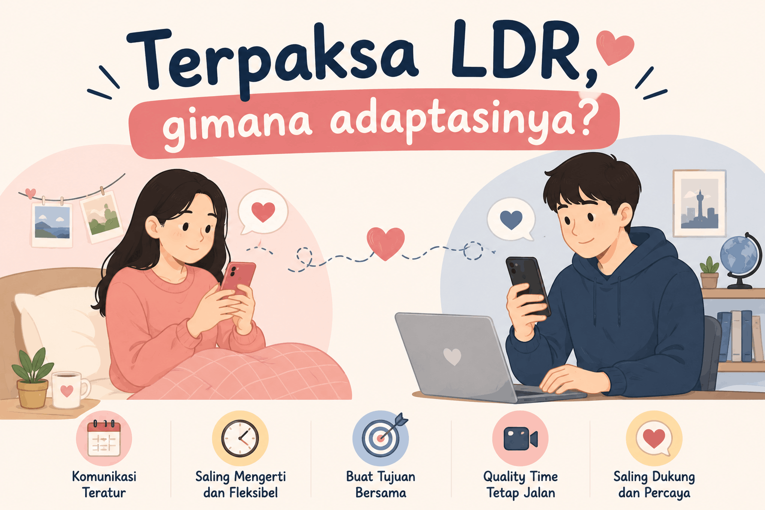 Terpaksa LDR, gimana adaptasinya?