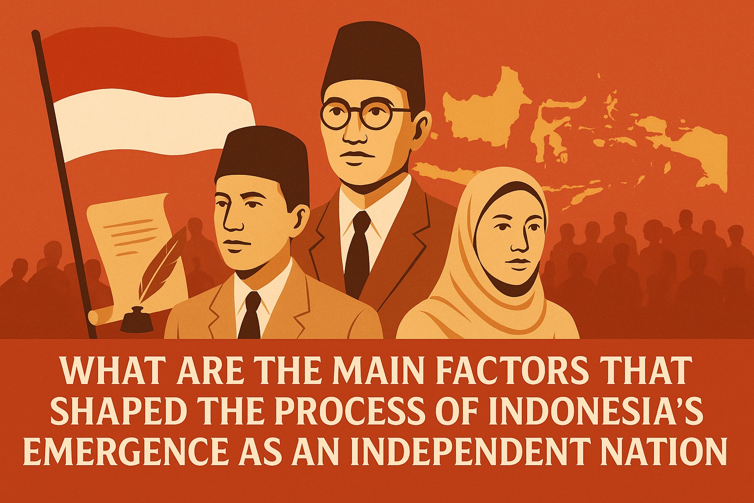 What Are the Main Factors That Shaped the Process of Indonesia’s Emergence as an Independent Nation?