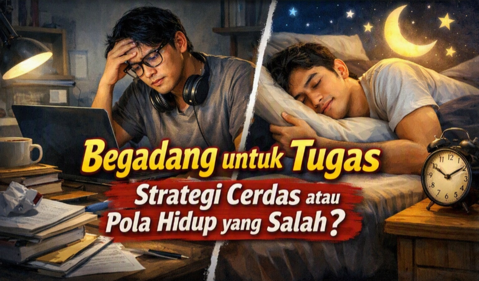 Begadang untuk Tugas Strategi Cerdas atau Pola Hidup yang Salah?