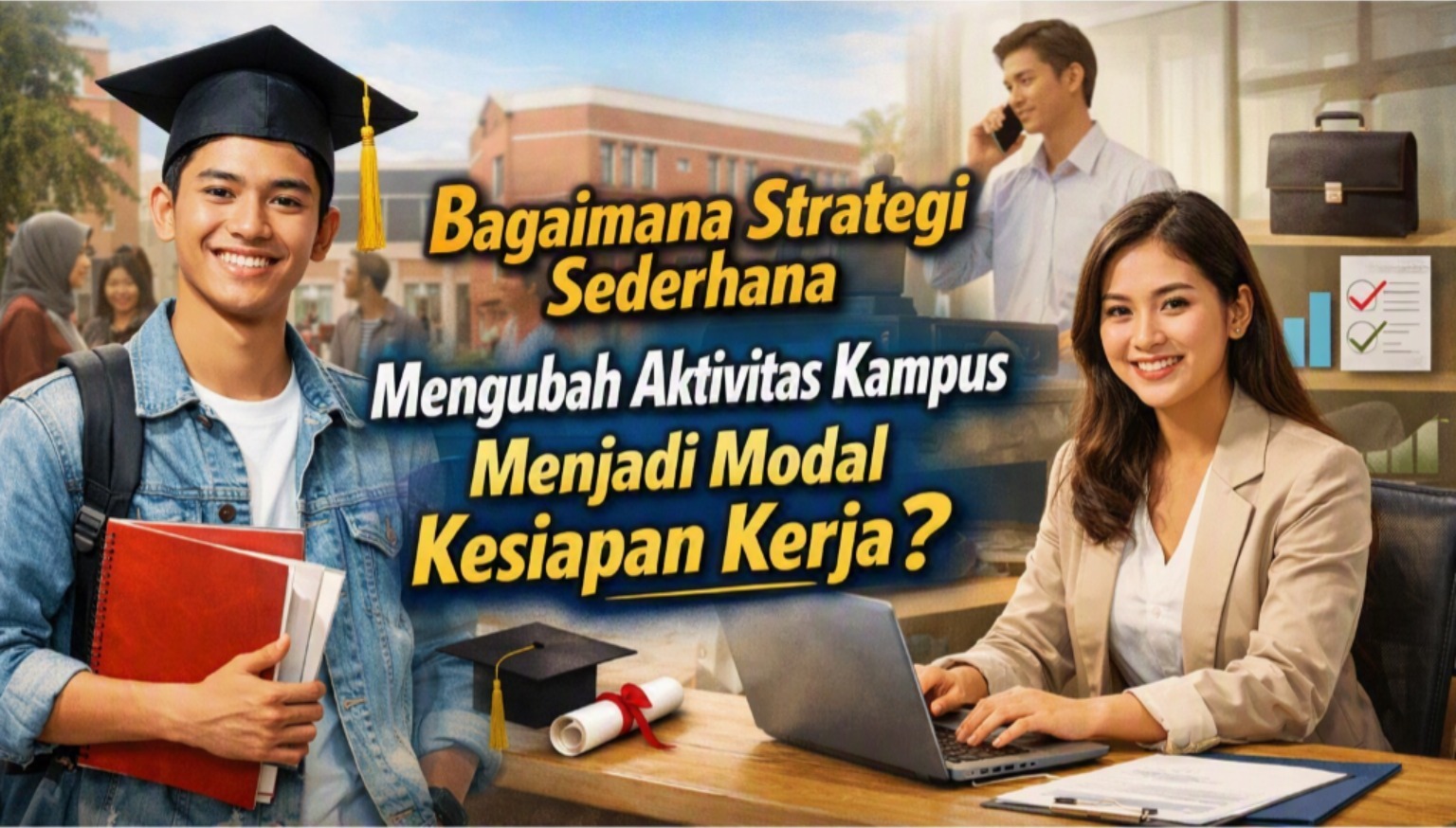 Bagaimana Strategi Sederhana Mengubah Aktivitas Kampus Menjadi Modal Kesiapan Kerja?