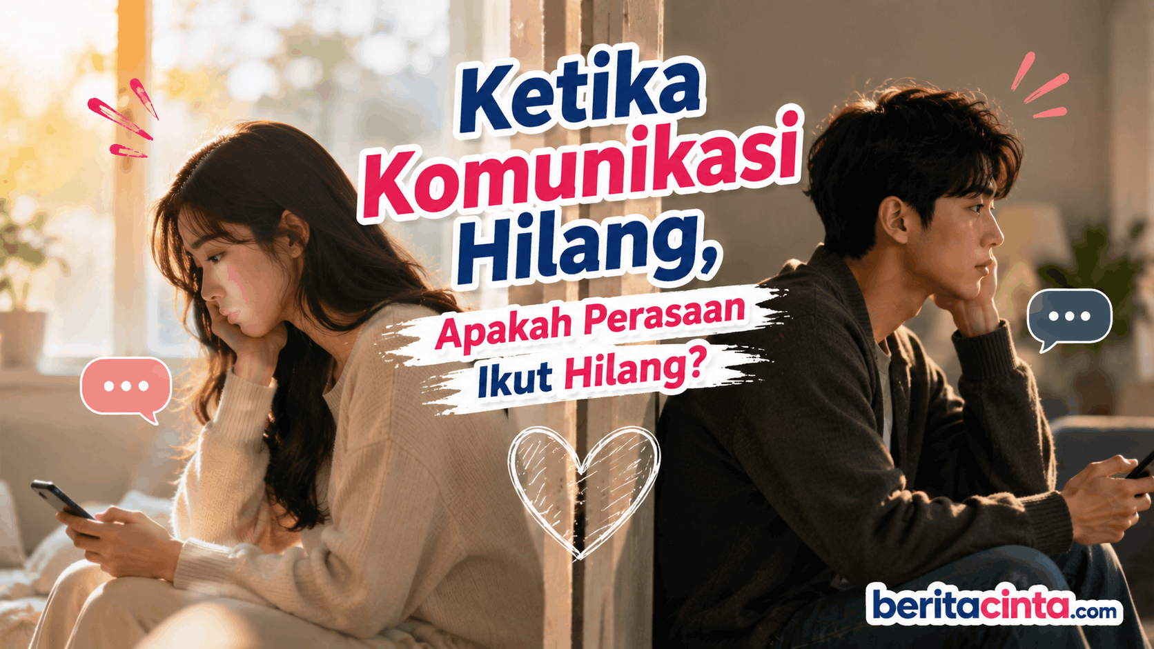 Ketika Komunikasi Hilang, Apakah Perasaan Ikut Hilang?