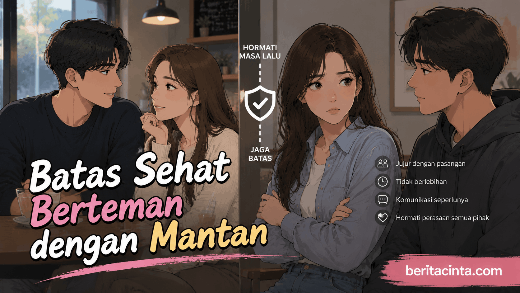 Batas Sehat Berteman dengan Mantan