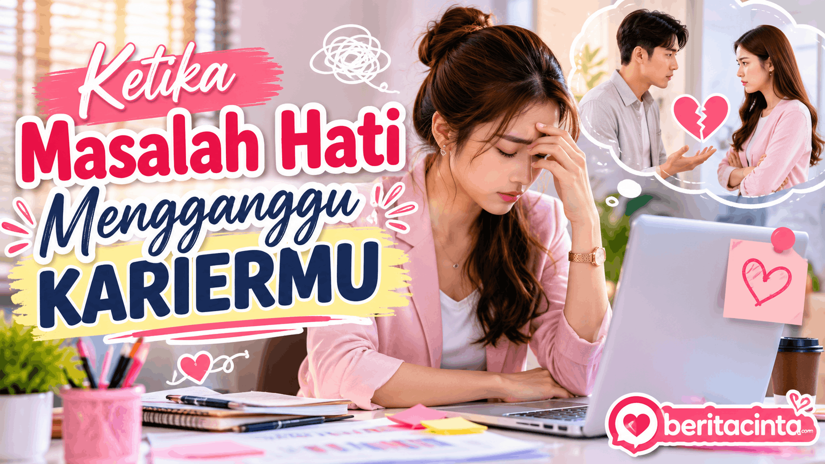 Ketika Masalah Hati Mengganggu Kariermu