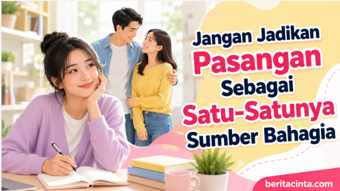 Jangan Jadikan Pasangan Sebagai Satu-Satunya Sumber Bahagia