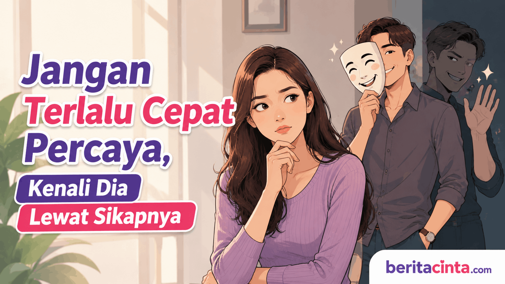 Jangan Terlalu Cepat Percaya, Kenali Dia Lewat Sikapnya