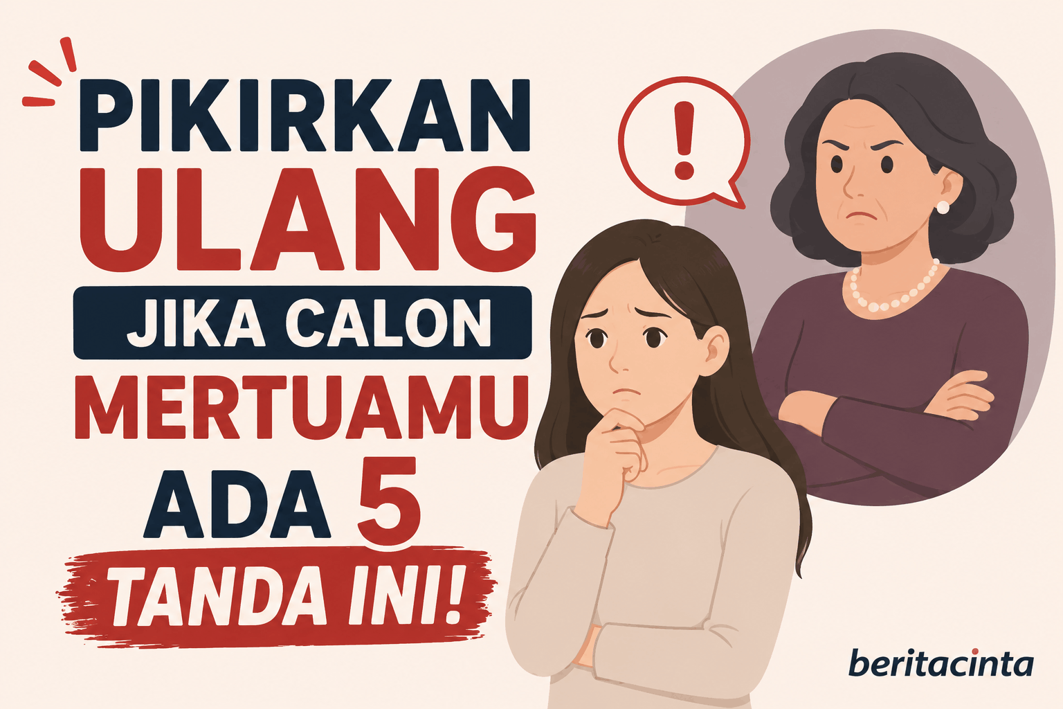 Pikirkan Ulang Jika Calon Mertuamu Ada 5 Tanda Ini!