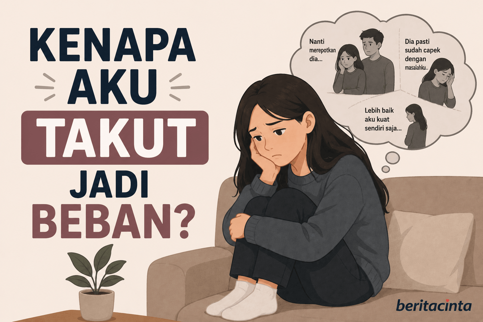 Kenapa Aku Takut Jadi Beban?