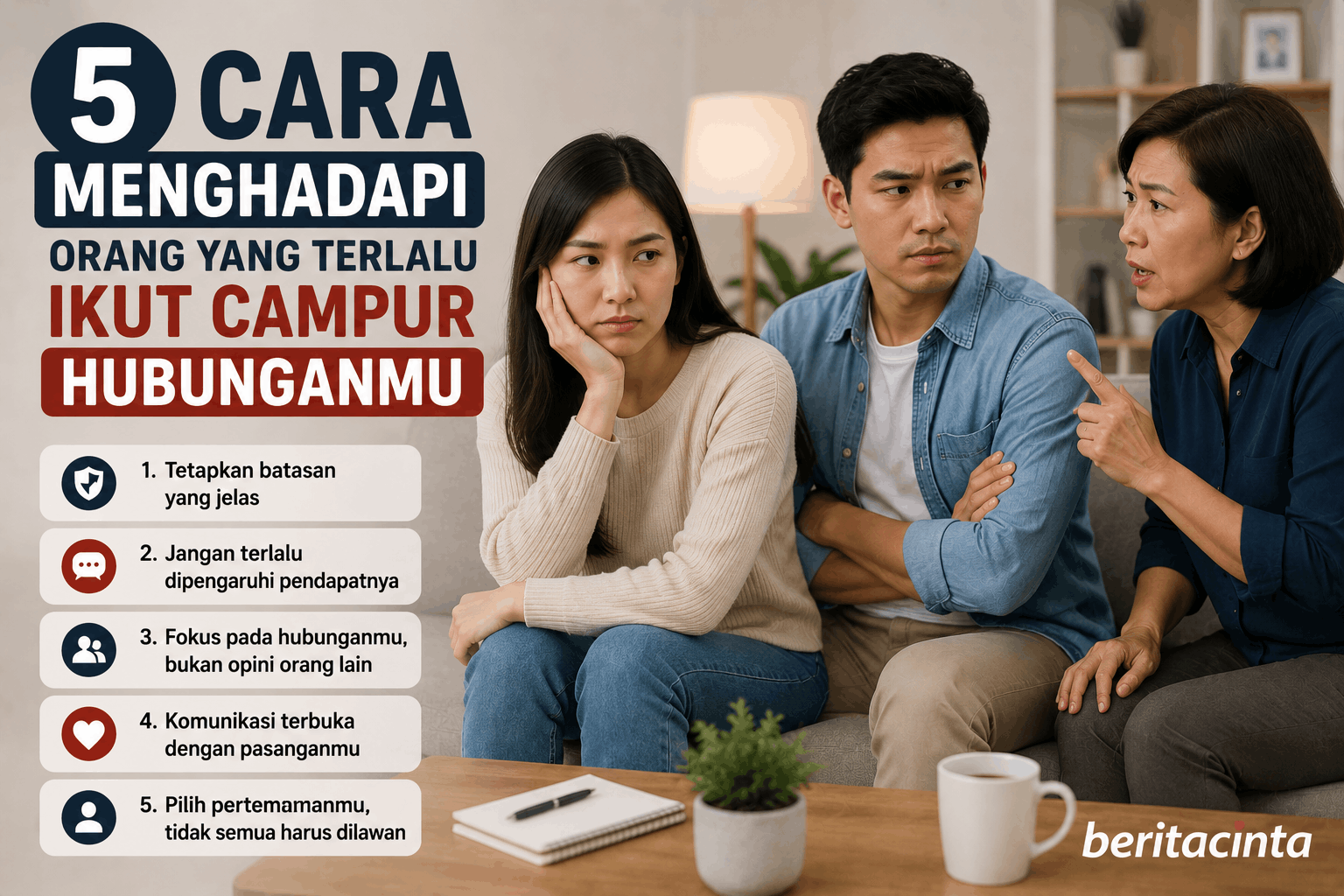 5 Cara Menghadapi Orang yang Terlalu Ikut Campur Hubunganmu