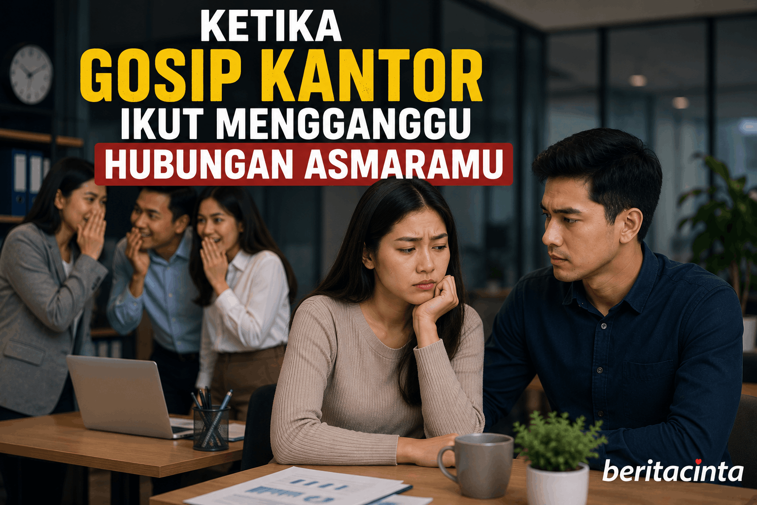 Ketika Gosip Kantor Ikut Mengganggu Hubungan Asmaramu