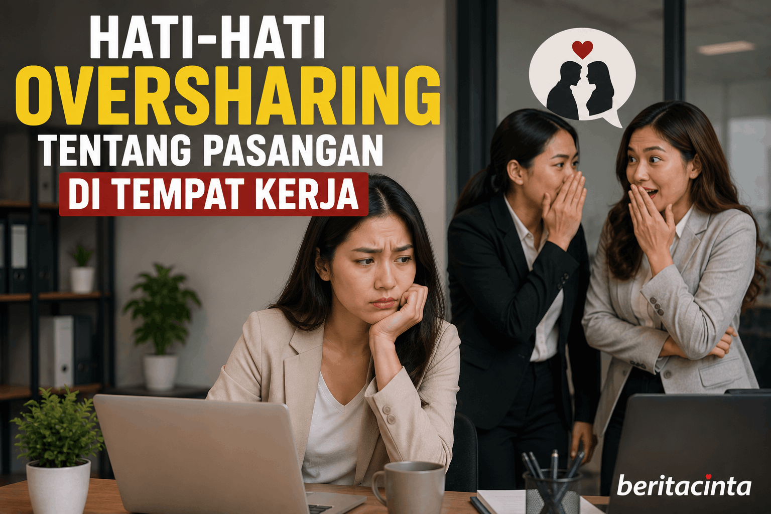 Hati-Hati Oversharing tentang Pasangan di Tempat Kerja