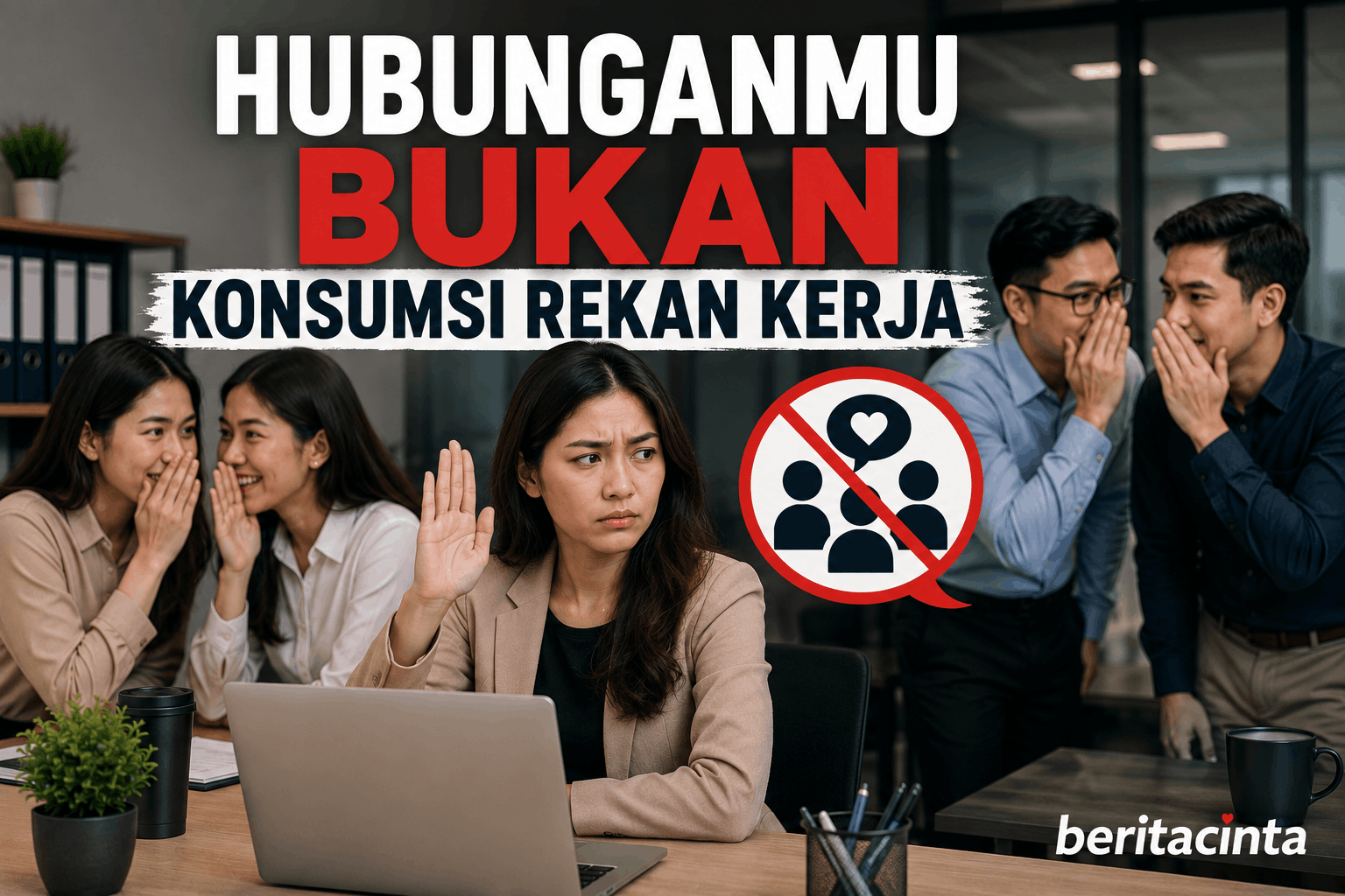Hubunganmu Bukan Konsumsi Rekan Kerja