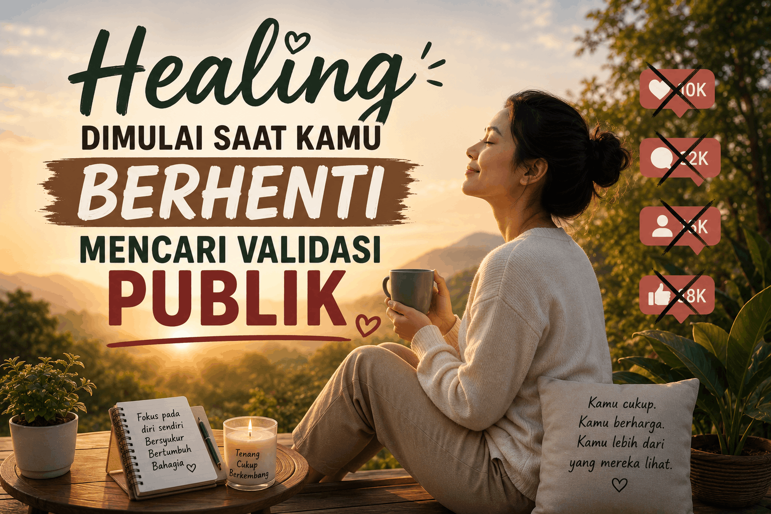 Healing Dimulai Saat Kamu Berhenti Mencari Validasi Publik