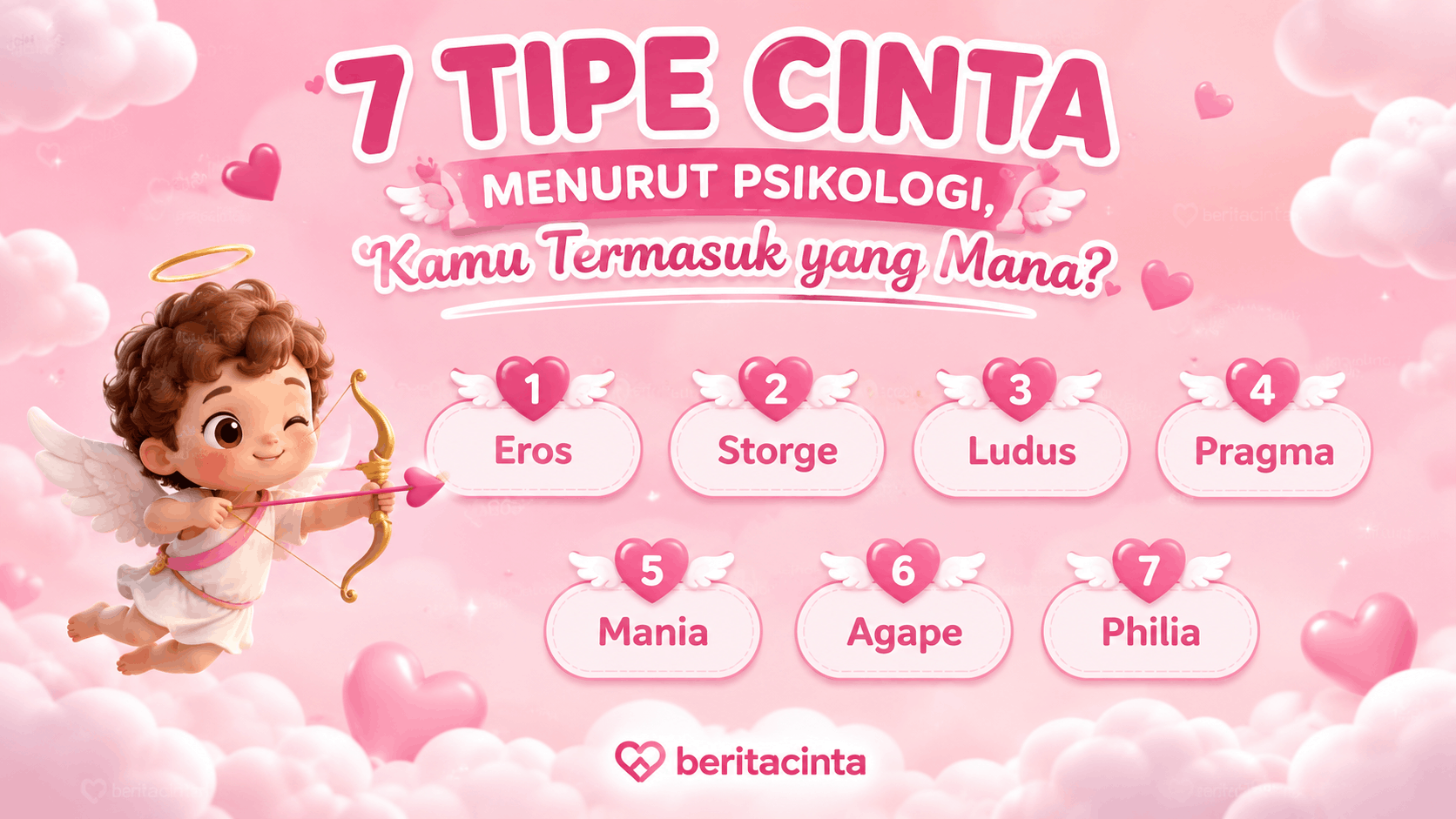 7 Tipe Cinta Menurut Psikologi, Kamu Termasuk yang Mana?
