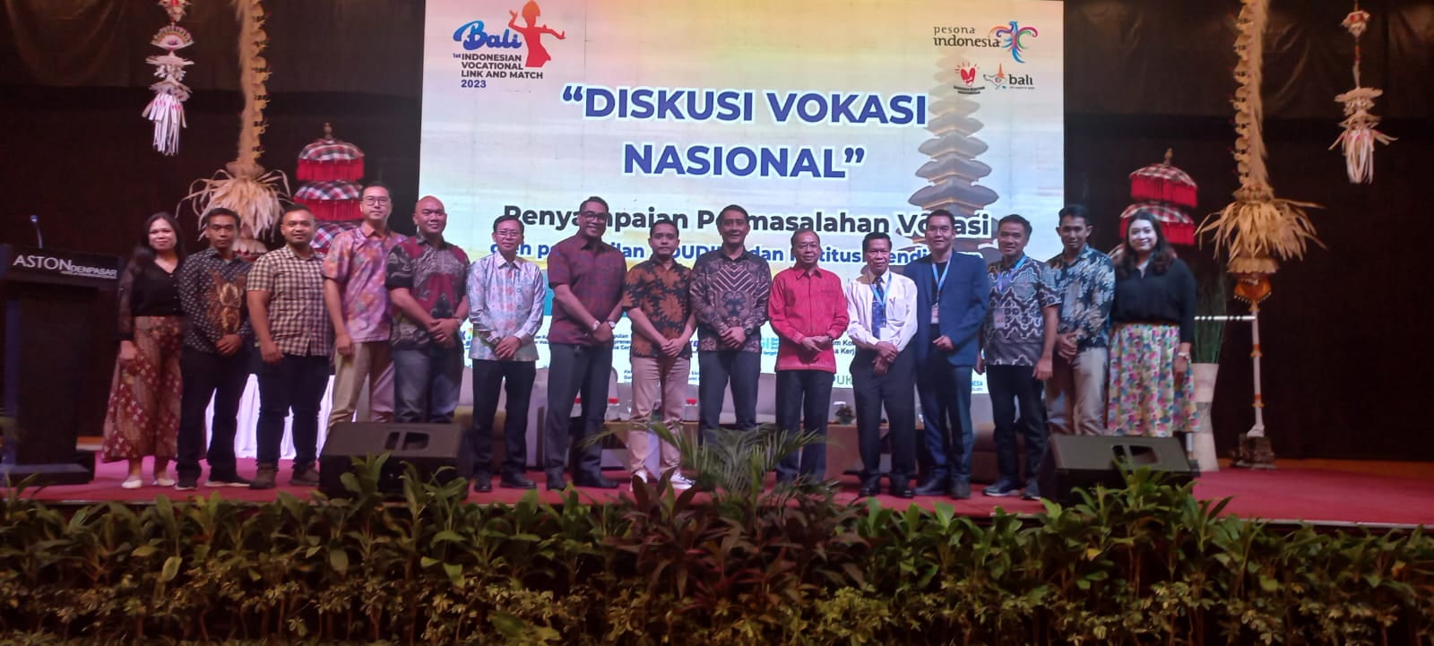 Solusi Vokasi di Bali Lewat Diskusi 1st Indonesian Vocational Link And Match 2023