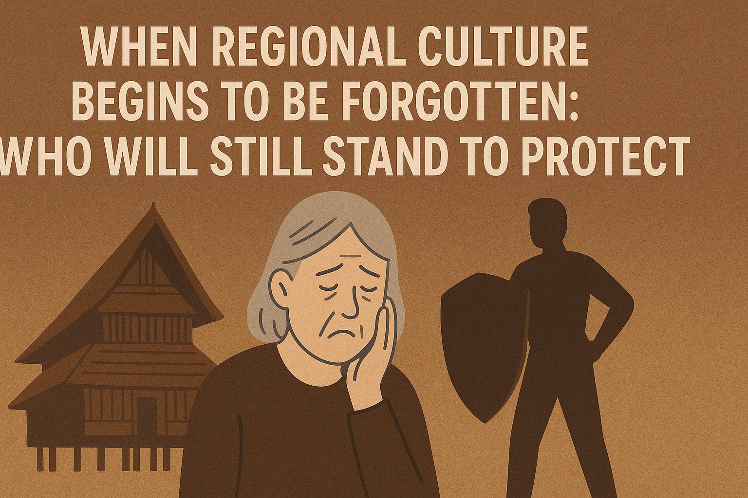 When Regional Culture Begins to Be Forgotten: Who Will Still Stand to Protect It?