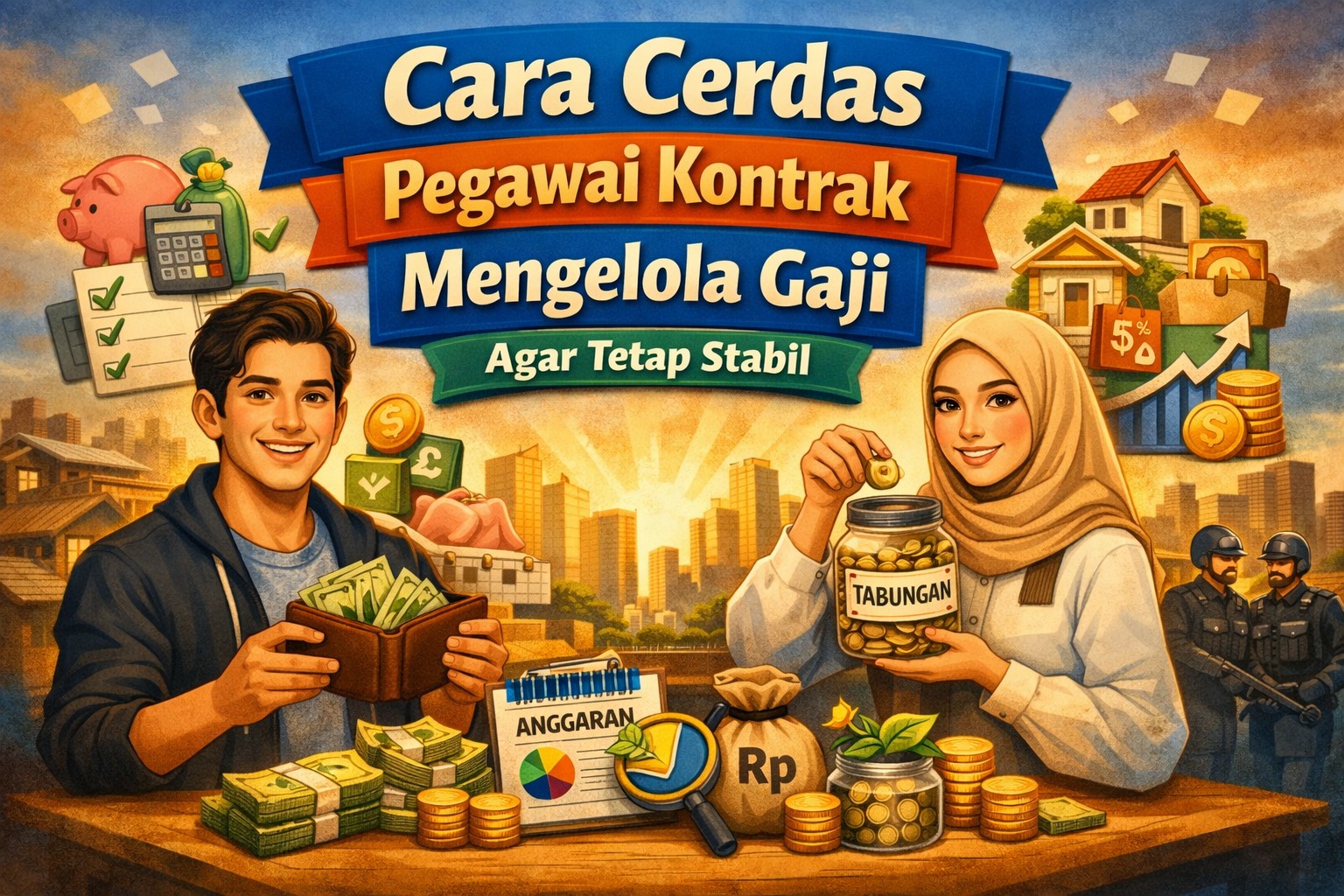 Cara Cerdas Pegawai Kontrak Mengelola Gaji Agar Tetap Stabil