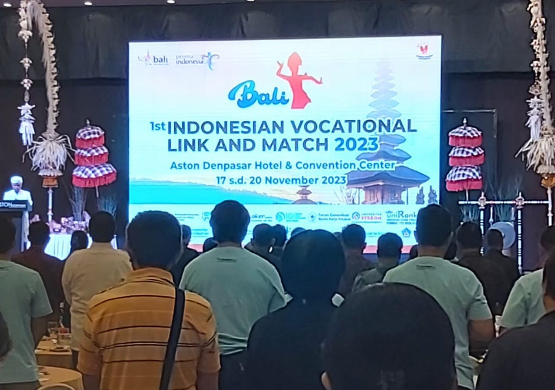  Antusiasme Berkobar di 1st Indonesian Vocational Link And Match 2023!