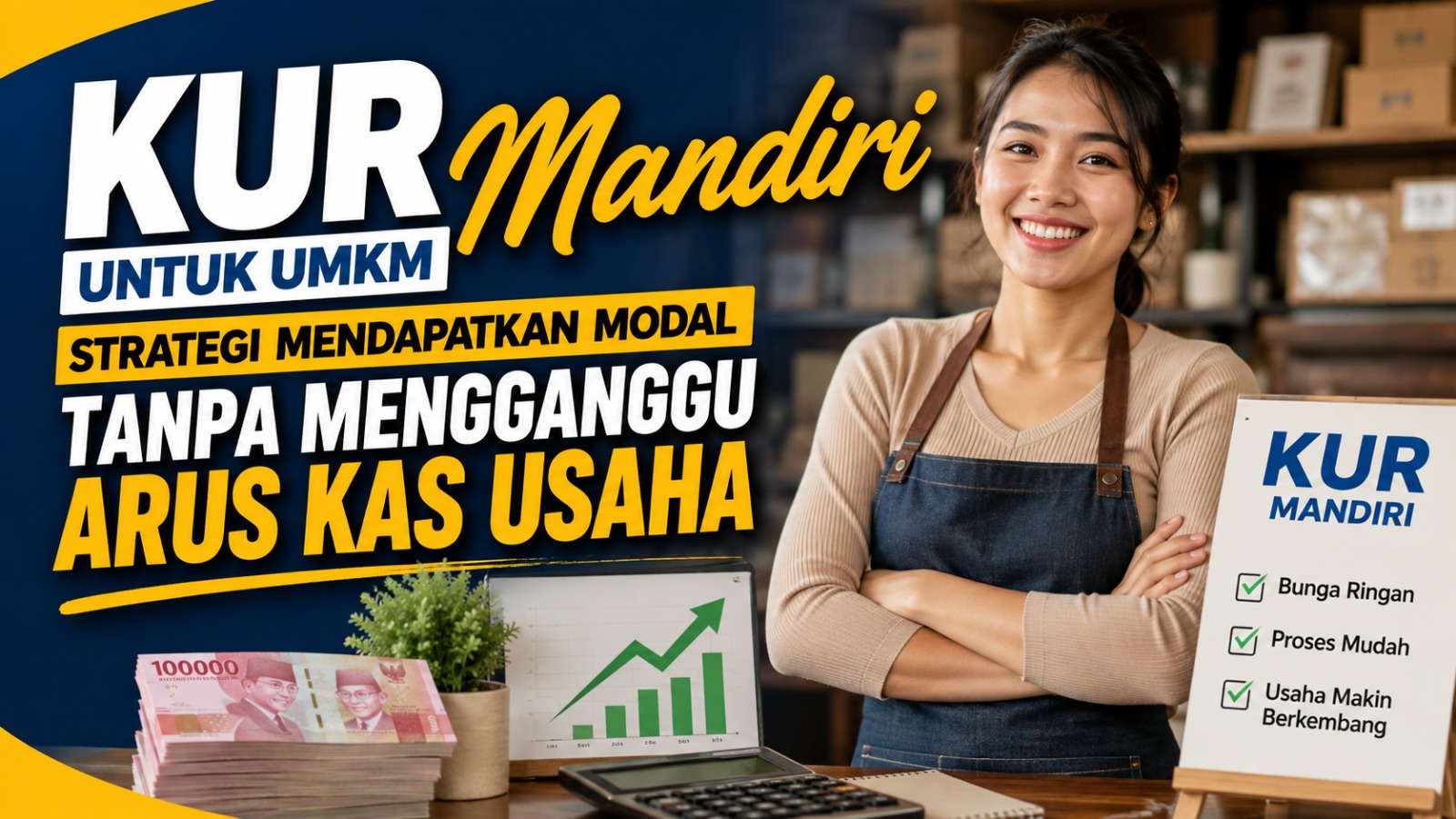 KUR Mandiri untuk UMKM Strategi Mendapatkan Modal Tanpa Mengganggu Arus Kas Usaha
