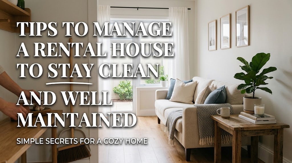 Tips To Manage A Rental House To Stay Clean And Well Maintained