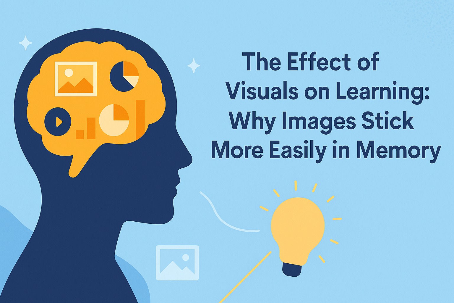 The Effect of Visuals on Learning: Why Images Stick Better in Memory