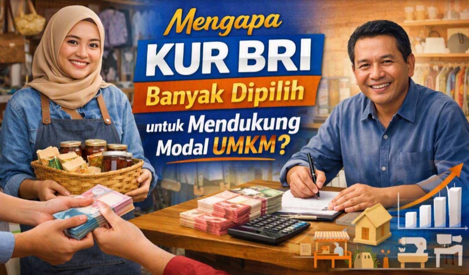 Mengapa KUR BRI Banyak Dipilih untuk Mendukung Modal UMKM?