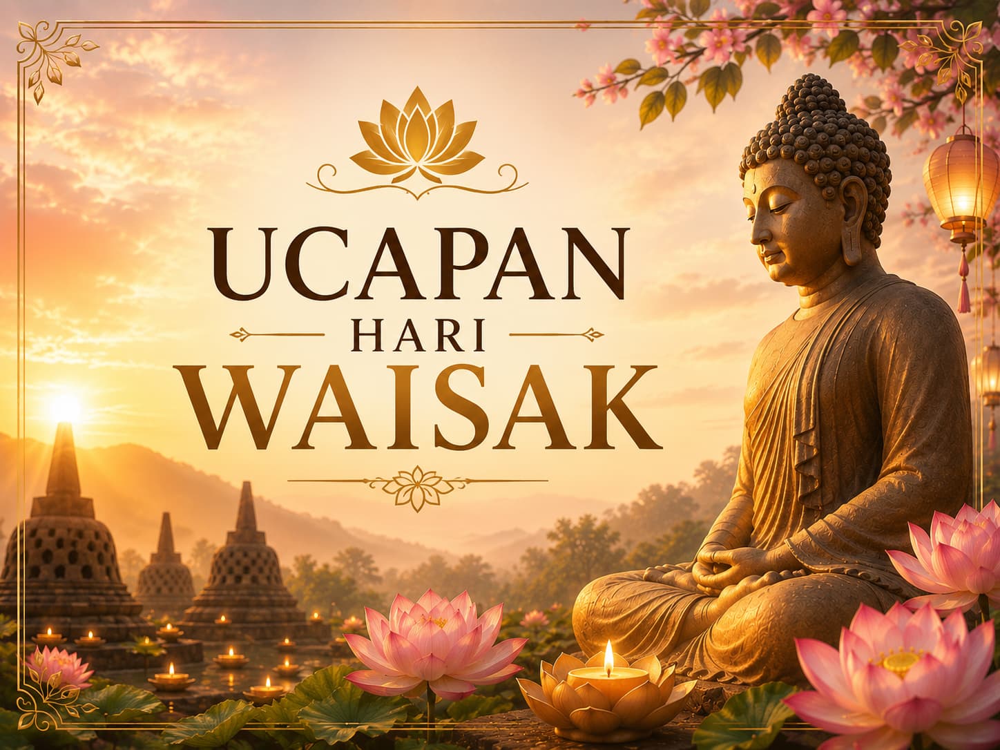 Ucapan Hari Waisak yang Penuh Makna untuk Keluarga, Sahabat, dan Media Sosial